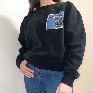 Flagstuff moon crewneck